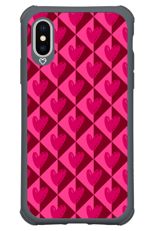 Holiday Heartss - Apple iPhone X