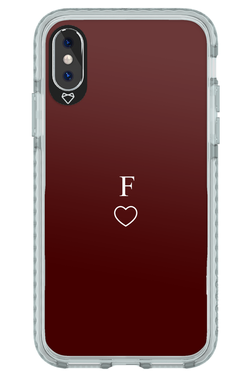 F Burgundia 2.0 - Apple iPhone X