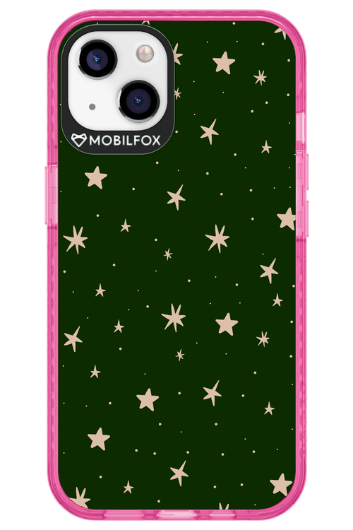 Forest Green Stars - Apple iPhone 13