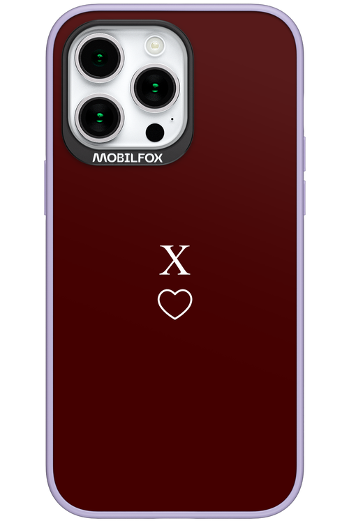 X Burgundia 2.0 - Apple iPhone 15 Pro Max