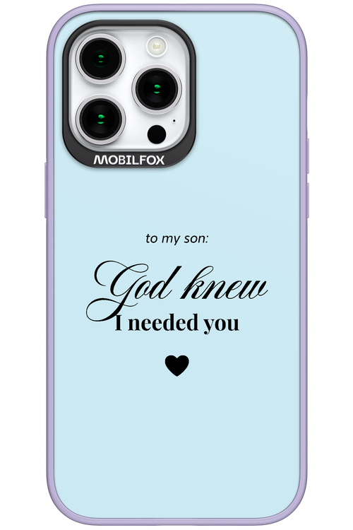 To My Son 2.0 - Apple iPhone 15 Pro Max