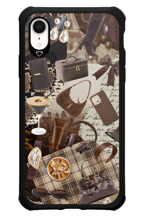 Brown Love - Apple iPhone XR