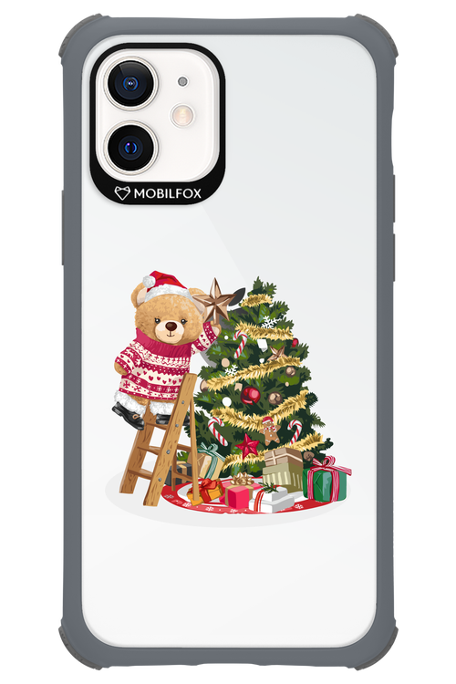 Christmas Bear (Transparent) - Apple iPhone 12