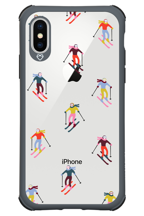 Snow Motion (Transparent) - Apple iPhone XS