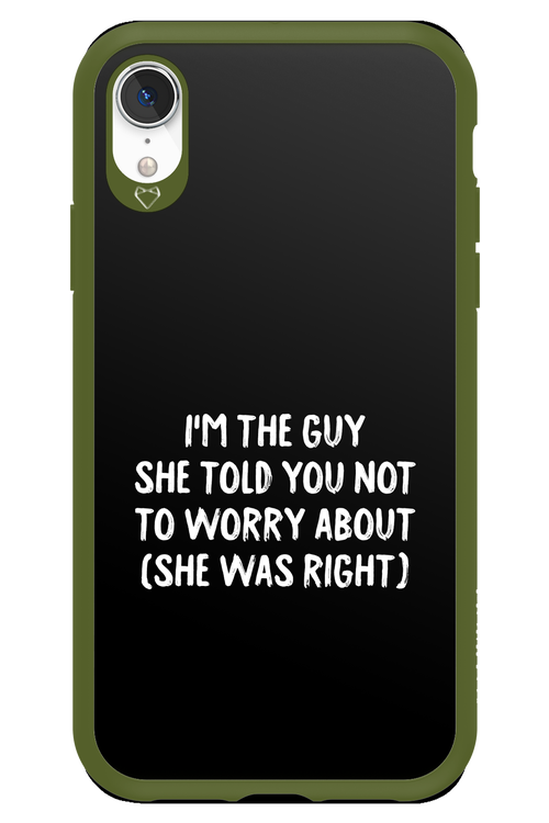 She was right 2.0 - Apple iPhone XR