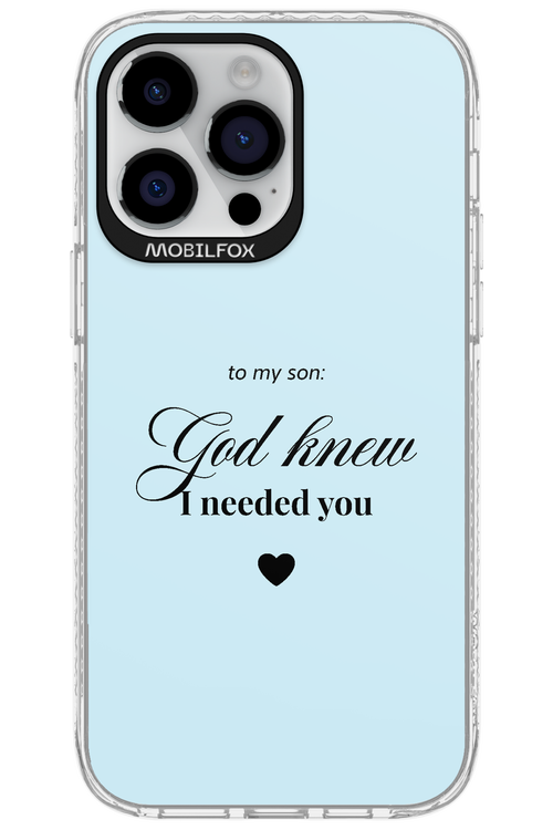To My Son 2.0 - Apple iPhone 14 Pro Max