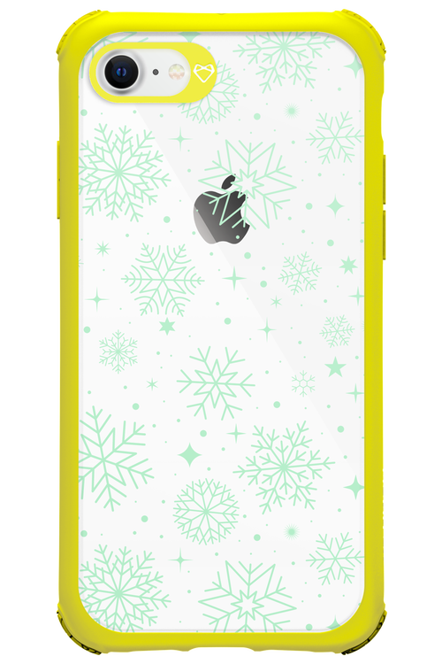 Tiffany's Snowflakes - Apple iPhone 8