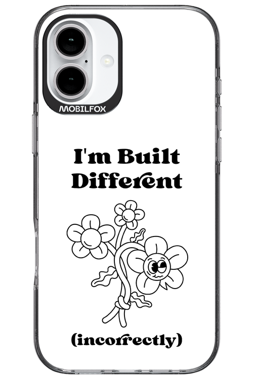 Incorrect Transparent - Apple iPhone 16 Plus