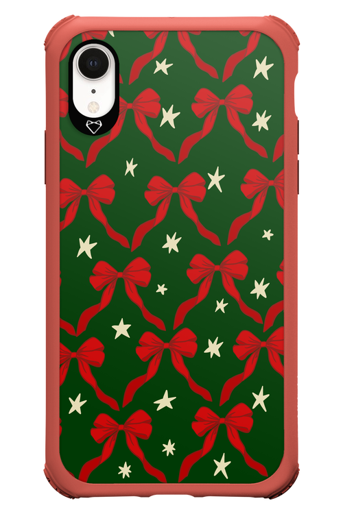 Bow & Stars (Green) - Apple iPhone XR