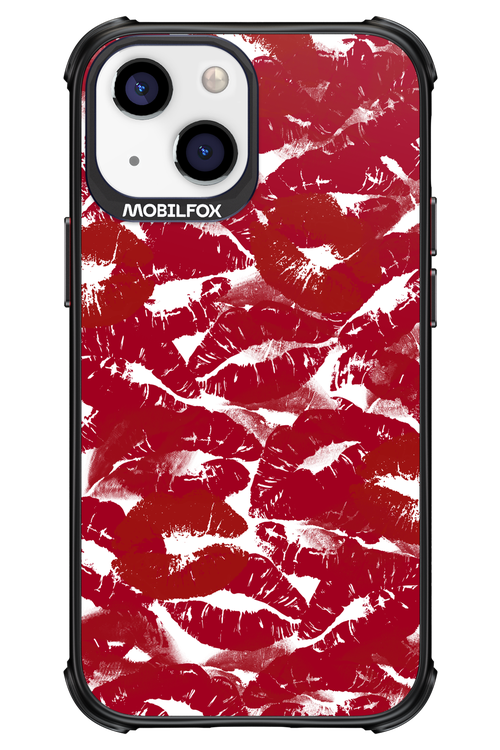 Burgundy and Kiss 2.0 - Apple iPhone 13 Mini