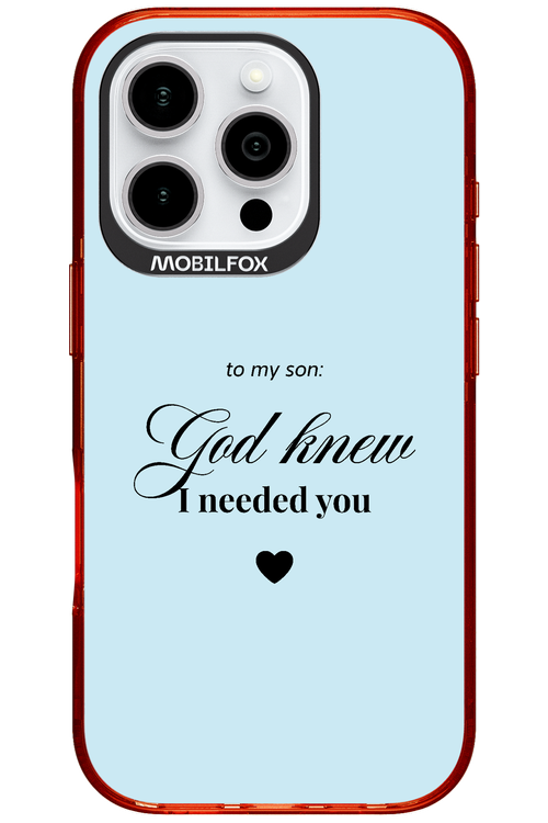 To My Son 2.0 - Apple iPhone 16 Pro