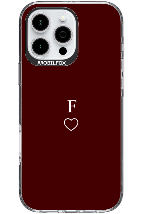 F Burgundia 2.0 - Apple iPhone 16 Pro Max