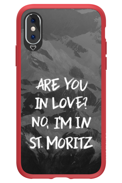 I'm in St. Moritz - Apple iPhone XS