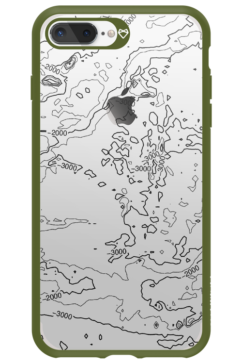 Contour Map - Apple iPhone 7 Plus