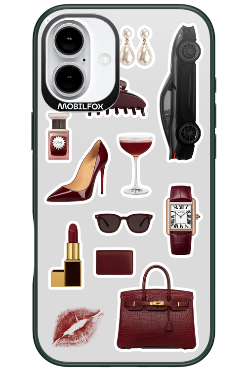 Classy Burgundy - Apple iPhone 16 Plus