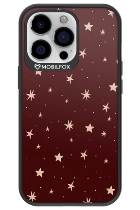 Burgundy Stars - Apple iPhone 13 Pro