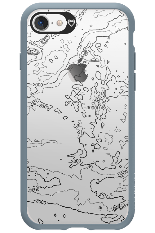 Contour Map - Apple iPhone 7