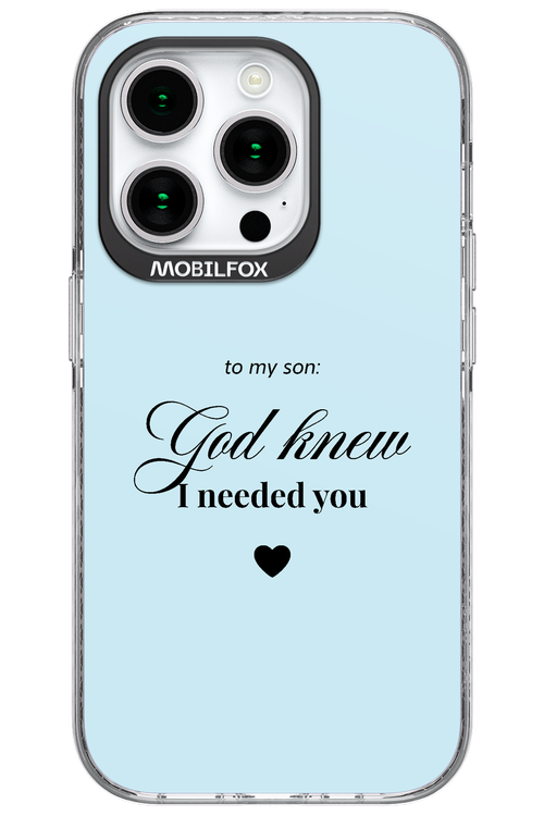 To My Son 2.0 - Apple iPhone 15 Pro