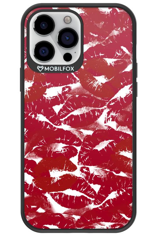 Burgundy and Kiss - Apple iPhone 13 Pro Max