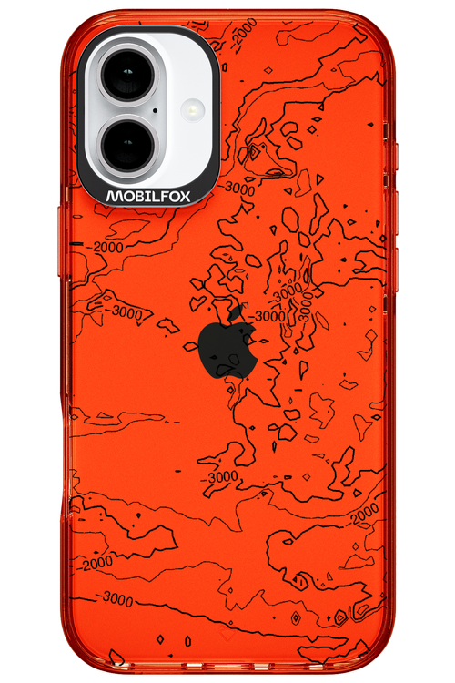 Contour Map - Apple iPhone 16 Plus