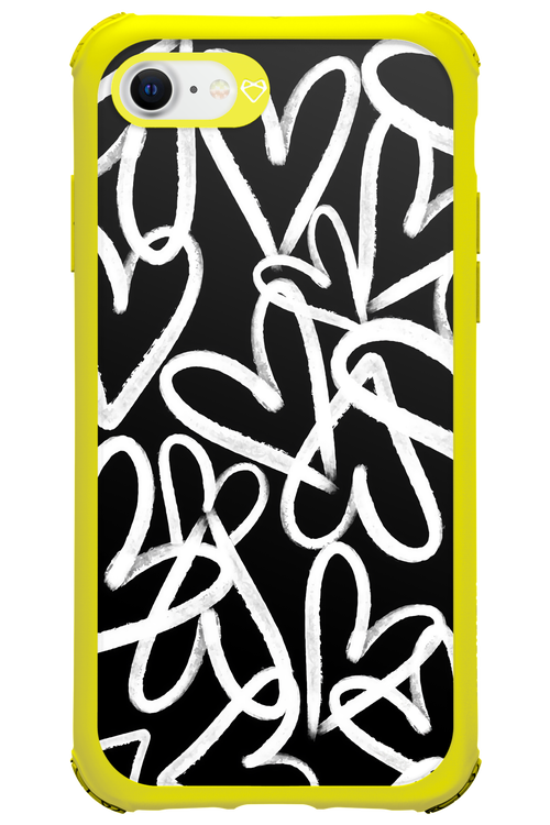 Heart Lines - Apple iPhone SE 2020