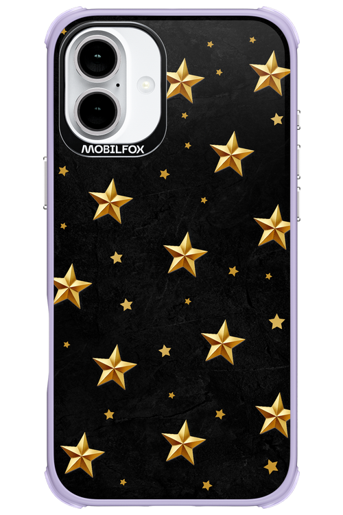 Golden Stars - Apple iPhone 16 Plus