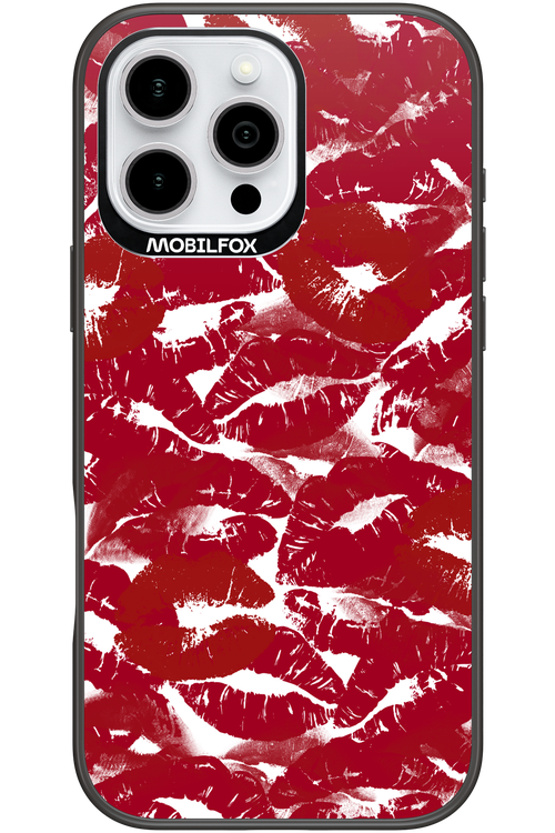 Burgundy and Kiss 2.0 - Apple iPhone 16 Pro Max