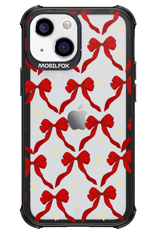 Bow & Stars (Transparent) - Apple iPhone 13 Mini
