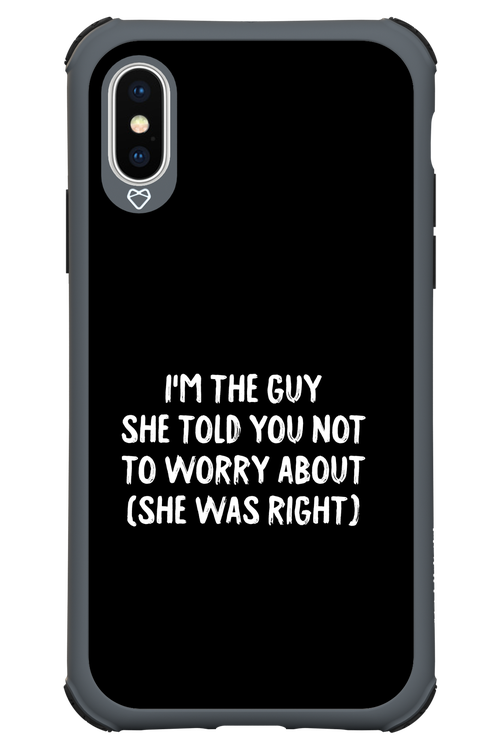 She was right 2.0 - Apple iPhone XS