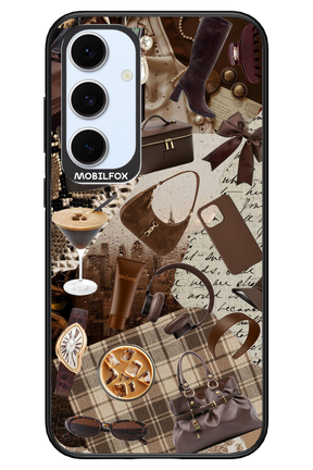 Brown Love - Samsung S24 FE