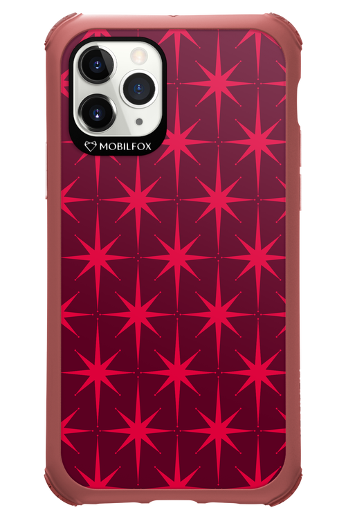 Burgundy Starss - Apple iPhone 11 Pro