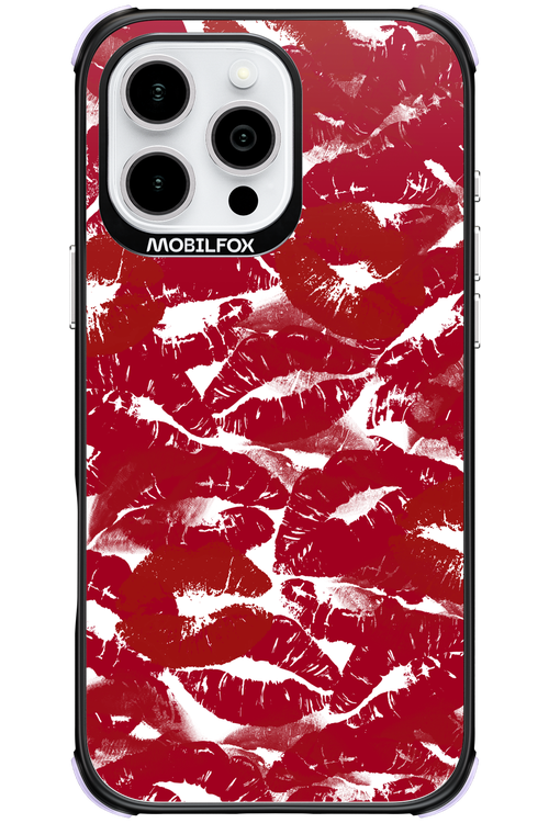 Burgundy and Kiss 2.0 - Apple iPhone 16 Pro Max