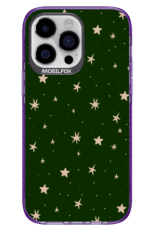 Forest Green Stars - Apple iPhone 14 Pro Max
