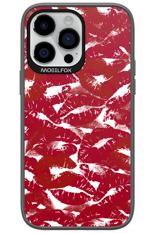 Burgundy and Kiss 2.0 - Apple iPhone 14 Pro Max