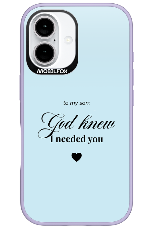To My Son 2.0 - Apple iPhone 16
