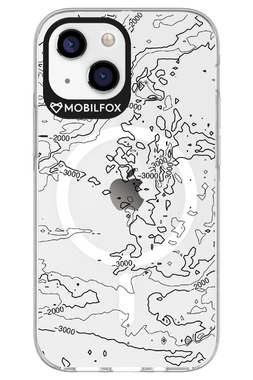 Contour Map - Apple iPhone 13 Mini