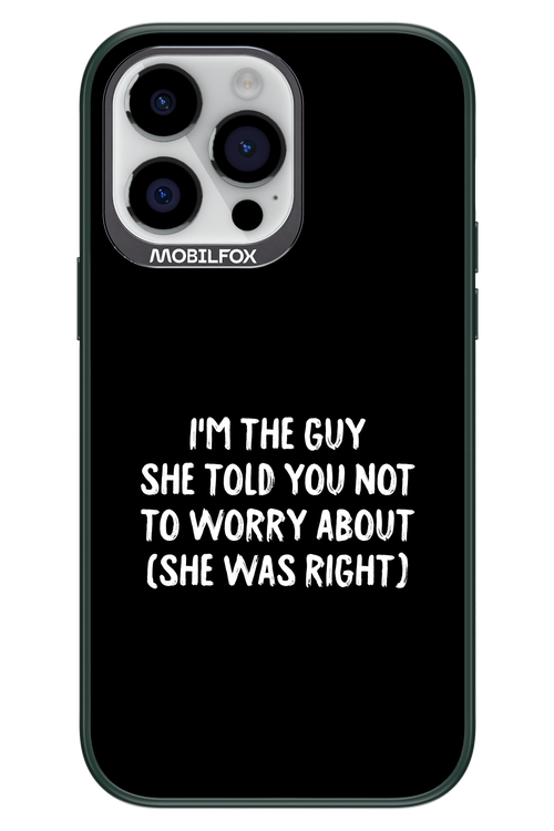 She was right - Apple iPhone 14 Pro Max