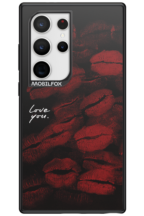 LOVE U BLACK 2.0 - Samsung Galaxy S24 Ultra