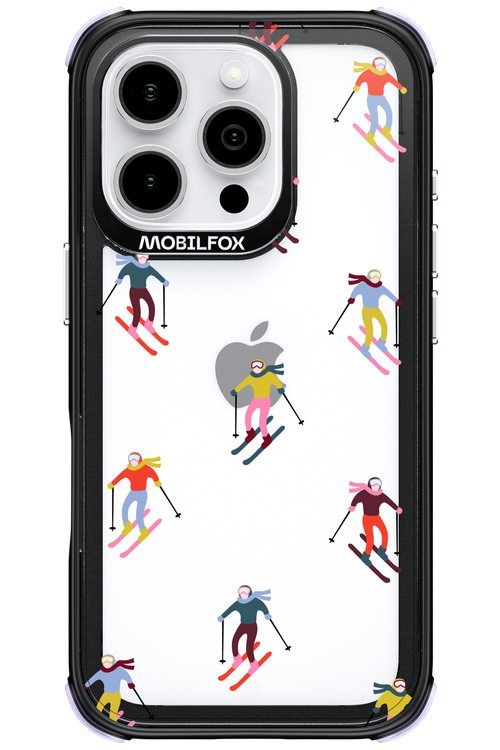 Snow Motion (Transparent) - Apple iPhone 16 Pro