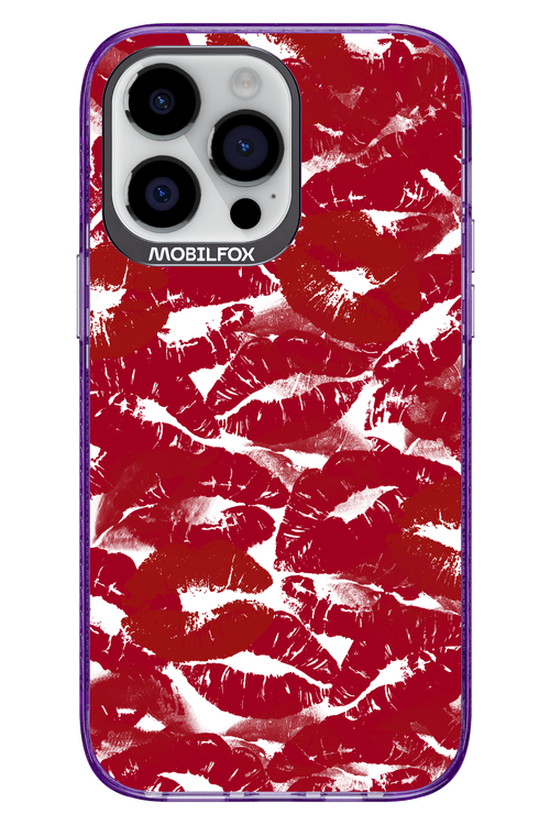 Burgundy and Kiss 2.0 - Apple iPhone 14 Pro Max