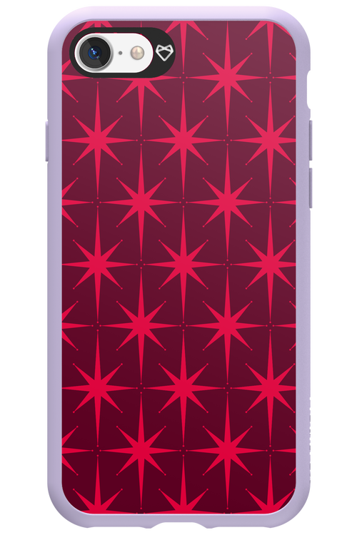 Burgundy Starss - Apple iPhone 7