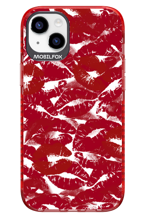 Burgundy and Kiss 2.0 - Apple iPhone 14 Plus