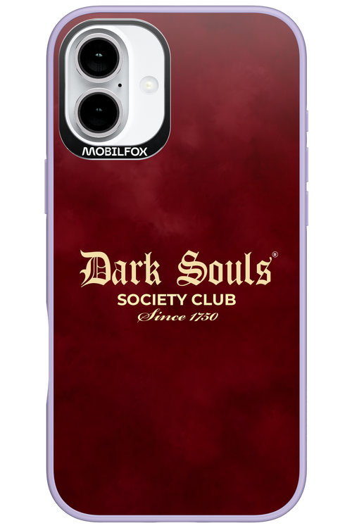 Dark Souls (Burgundy) - Apple iPhone 16 Plus
