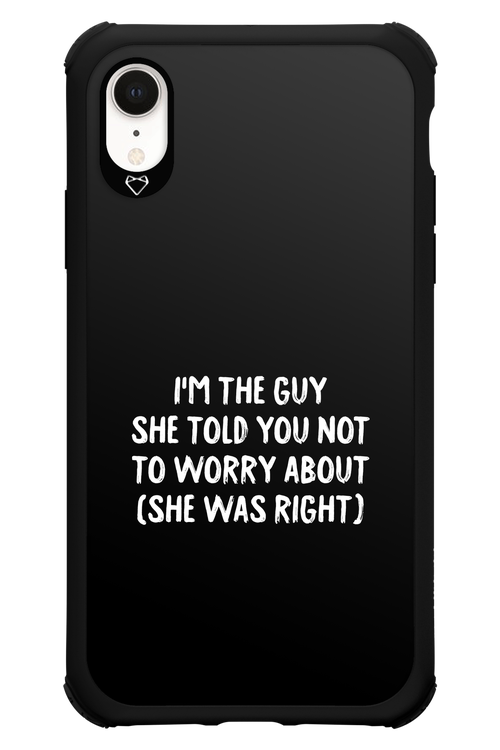 She was right 2.0 - Apple iPhone XR