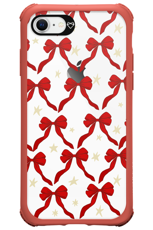 Bow & Stars (Transparent) - Apple iPhone 8