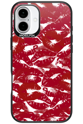 Burgundy and Kiss 2.0 - Apple iPhone 16 Plus